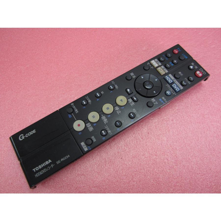 HRK-7□東芝 分解修復済 (AK-G300用) HDD・DVDリモコン SE-R0234 動作