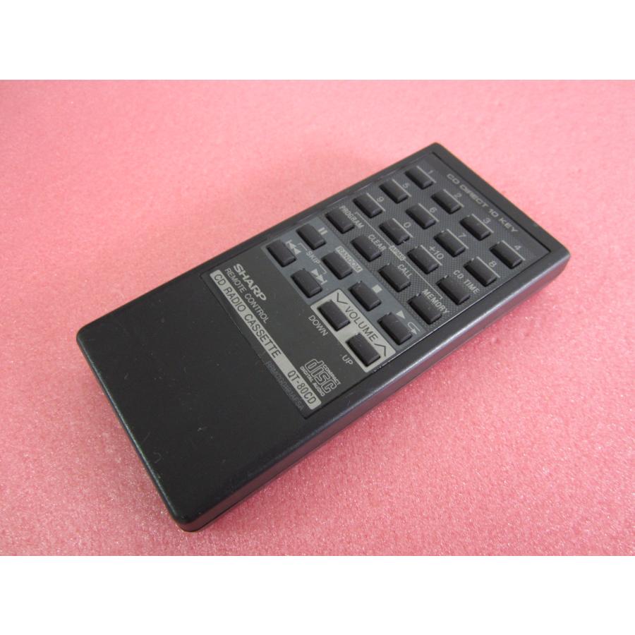 HRN-1□SHARPシャープ CDラジカセ QT-80CD 用 リモコン RRMCG0191AFSA