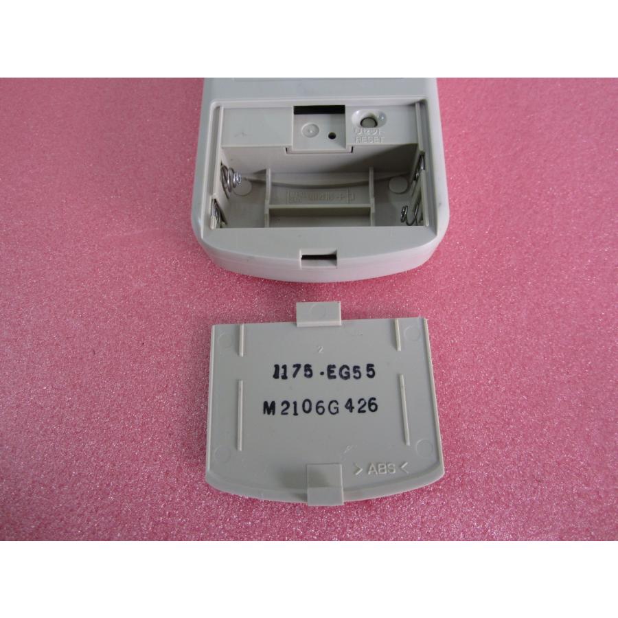 HRO-1□三菱 液晶フレーム欠品 エアコンリモコン EG55 動作保証 : 888