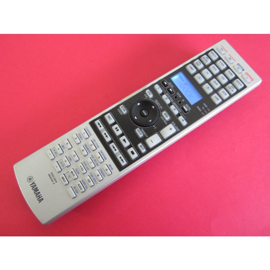 Yamaha DSP-AX1900 リモコン付き HRT-6□YAMAHA (DSP-AX1900 用) AVリモコン RAV384 WN98380 JP 動作