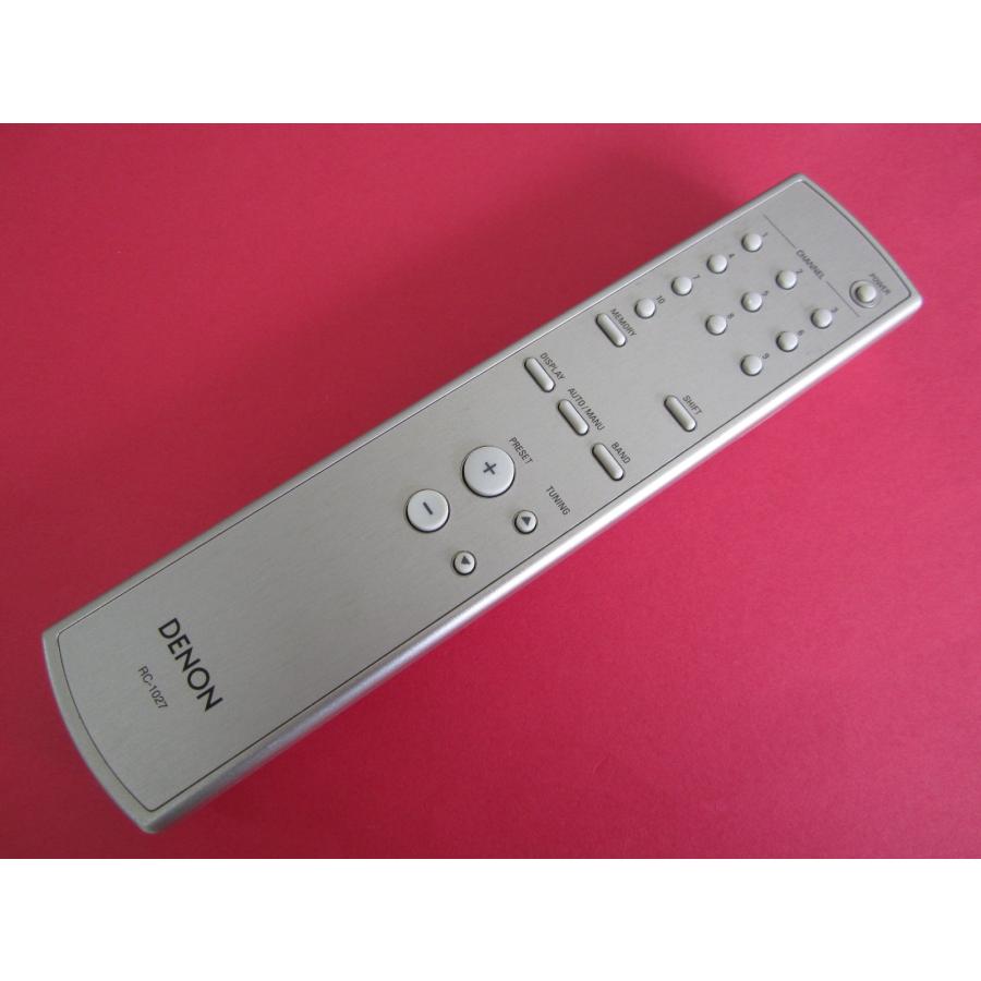 HRU-2□DENON (TU-1500AE 用) チューナー用 オーディオリモコン RC