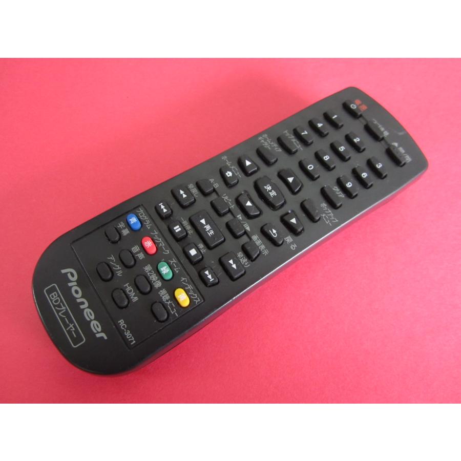 HRV-5□パイオニア (BDP-3110用リモコン) BDプレーヤリモコン RC-3071