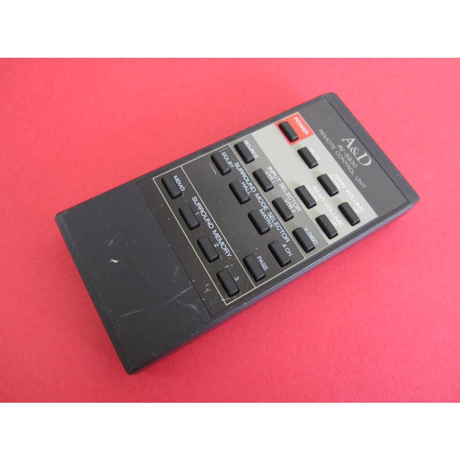 HRV-7□アカイ A&D サラウンドプロセッサー AV-S930 リモコン 動作保証