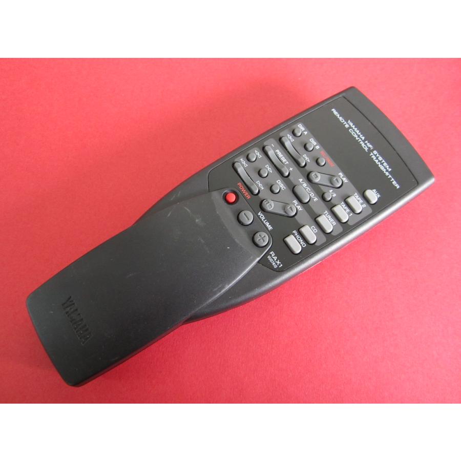 YAMAHA RAX1 VU07410 リモコン AX-390 ヤマハ HRW-8□ヤマハ (AX-390用) オーディオリモコン RAX1 VU07410 動作保証