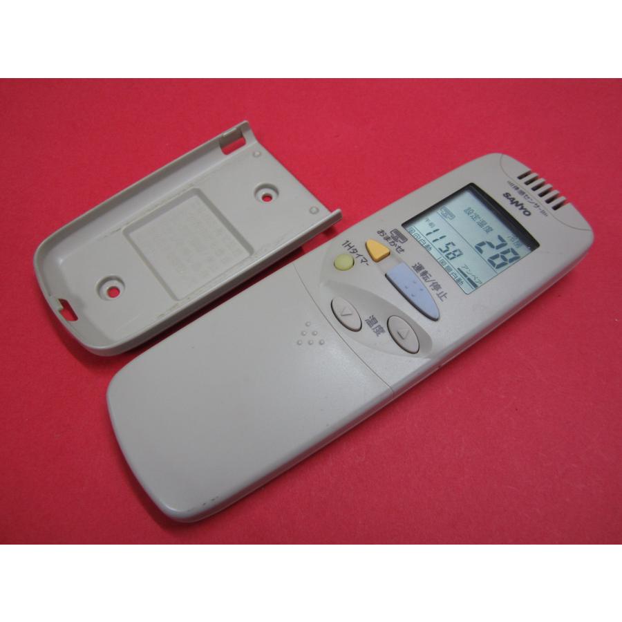 HRY-2□サンヨー ホルダ付 エアコンリモコン RCS-EB4 動作保証 : 888