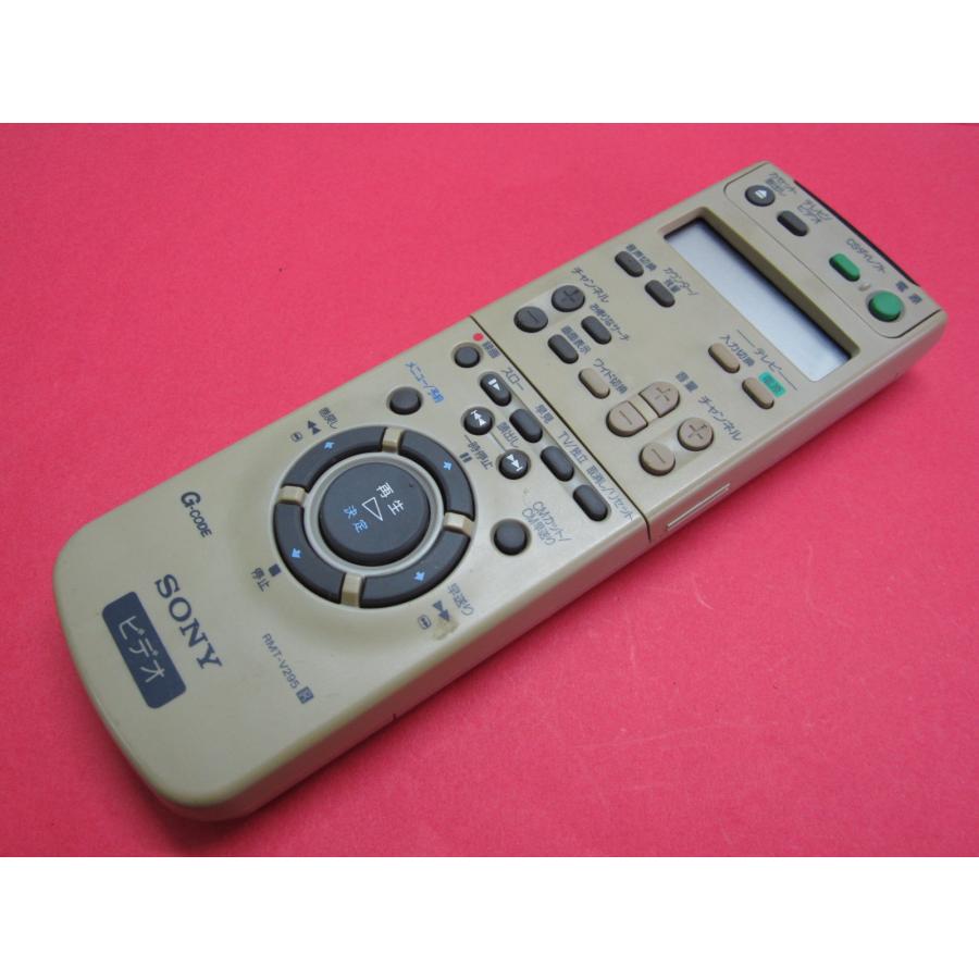HRY-2□ソニー 色焼け有りますが、動作は大丈夫♪ VHS用ビデオリモコン