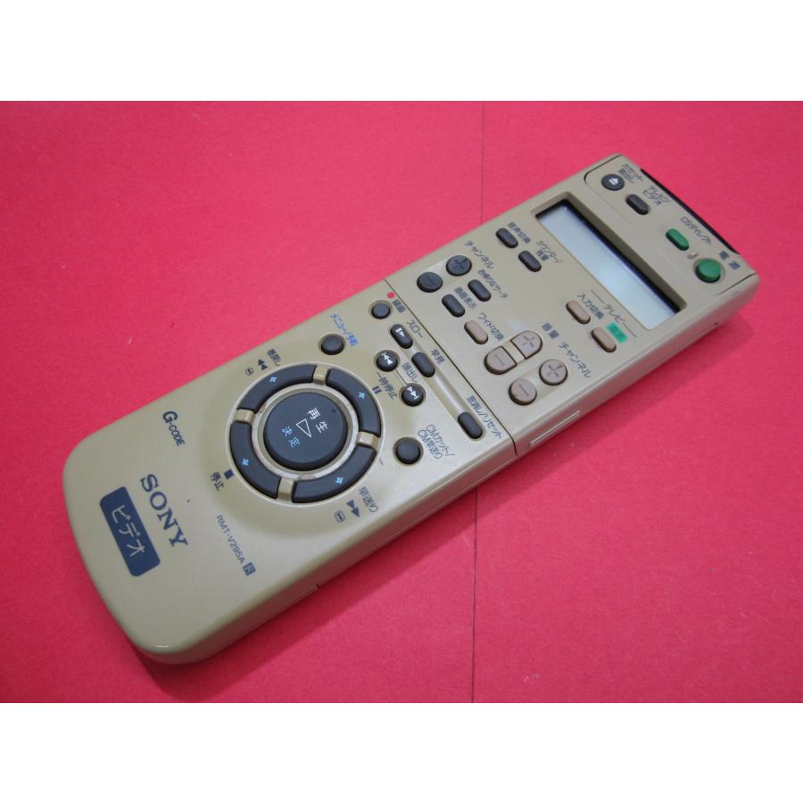 中古】 SONY ビデオリモコン RMT-V295A 中古 SONY ソニー TV テレビ CS