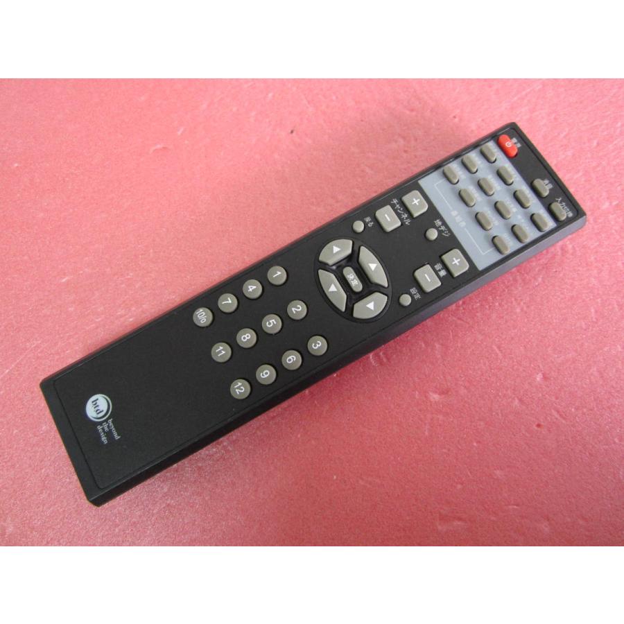 RAA-1□b.t.d beyond the design (WS-TV1923B用)液晶TVリモコン 型番