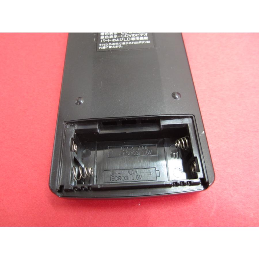 RAA-6□TEAC LASER MATE CD VIDEO レーザービジョン リモコン RC-358