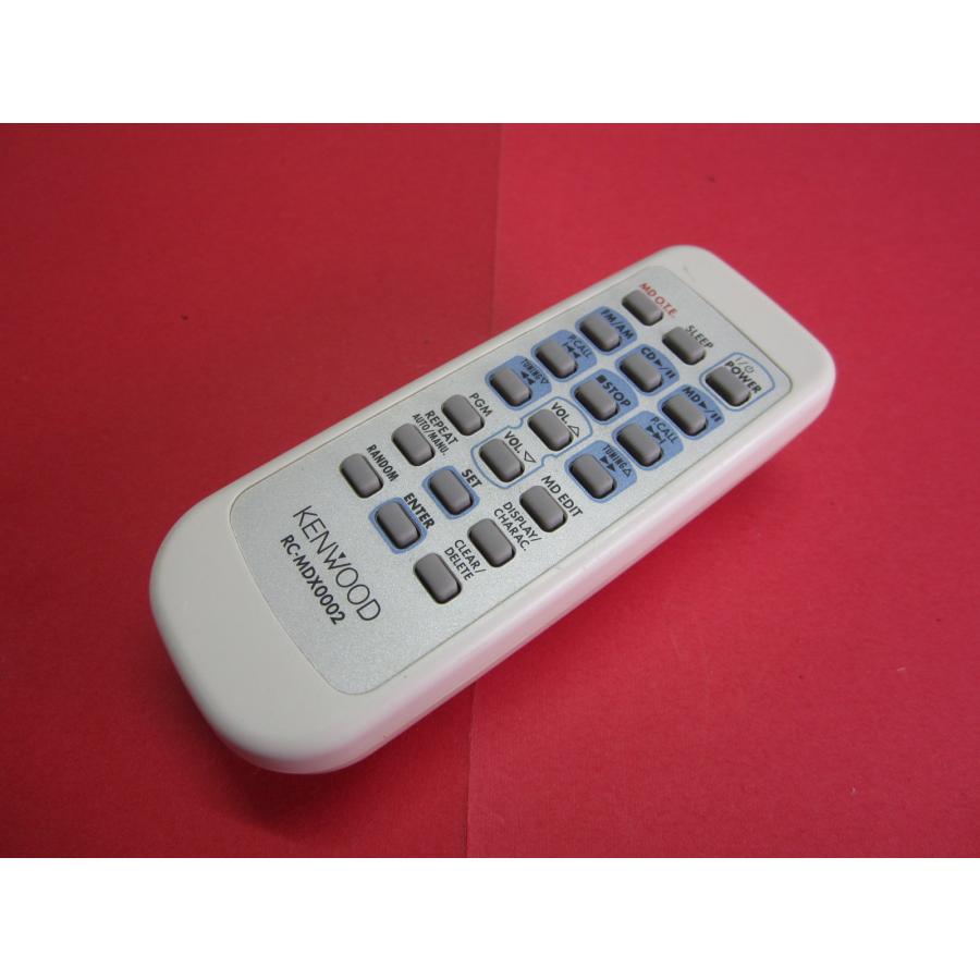 【中古】「非常に良い」ケンウッド オーディオリモコン RC-MDX0002 RAB-3□ケンウッド (MDX-G1 MDX-G2用) オーディオリモコン RC-MDX0002