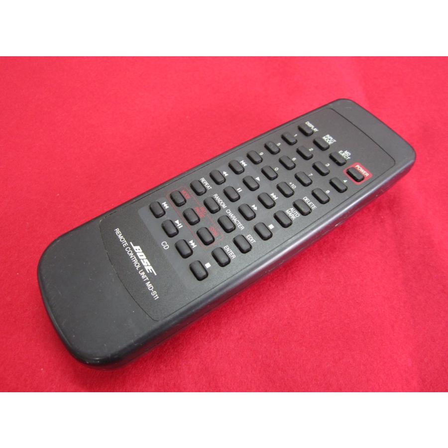 RAC-6□BOSE (MDW-1 用) MDデッキ オーディオリモコン MD-S11 動作保証