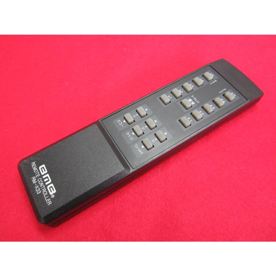 RAC-8□BMB (NDA-X33 用) カラオケアンプ用リモコン RM-X33 動作保証