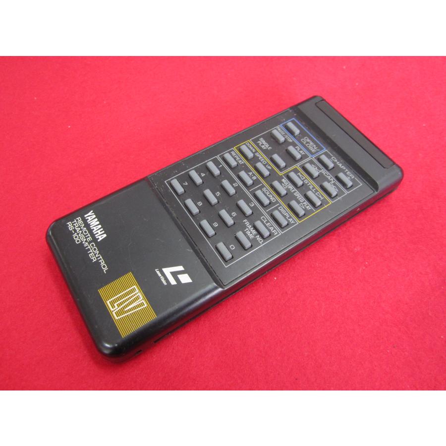 RAD-4□YAMAHA (LV-X1 用) レーザーディスク LDプレーヤー リモコン LV