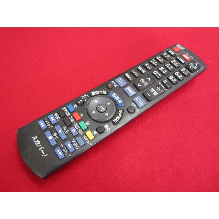 RAD-4□スカパー (TZ-HR400P用) TVリモコン N2QAYB000894 動作保証