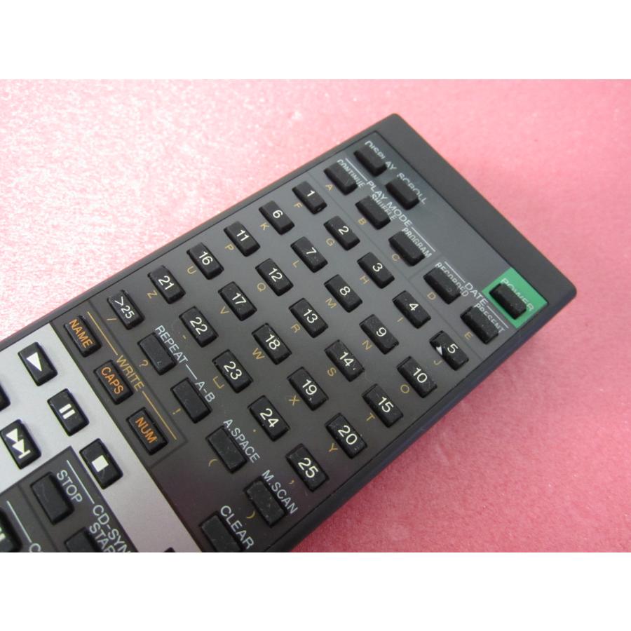 HRP-6M□ソニー 未使用に近い (MDS-101 MDS-501用) MDデッキ リモコン