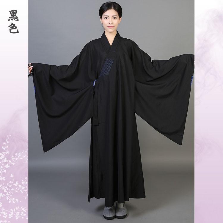 仏教 服 武当山 仏教衣装 和尚さん お坊さん 僧服 和尚服 住職 僧侶 お寺 衣装 コスプレ 居士 済縁 男女兼用 台湾麻紗海青居士僧服 hs 007 黄河文化店