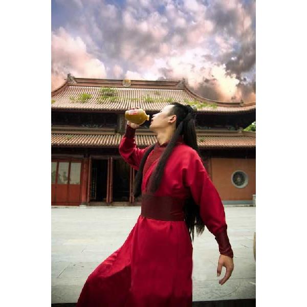武侠 / 武侠服 / 古装 / 中国伝統服 / 皇帝服 / 宮廷服 / 民族衣装 / 演劇 / 舞台衣装 / カンフー / 武術 / 太極拳 / コスプレ　袖細武侠服