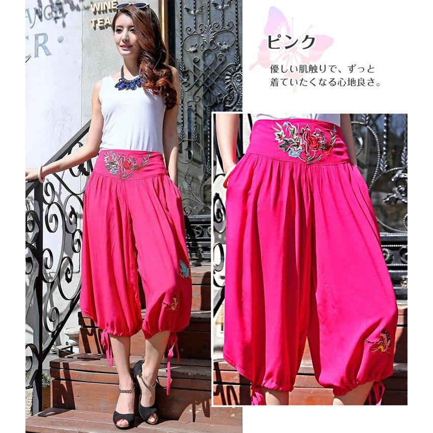 L.G.B  サルエルパンツ 楽天市場】和柄 マンダラ サルエルパンツ アラジンパンツ ワン