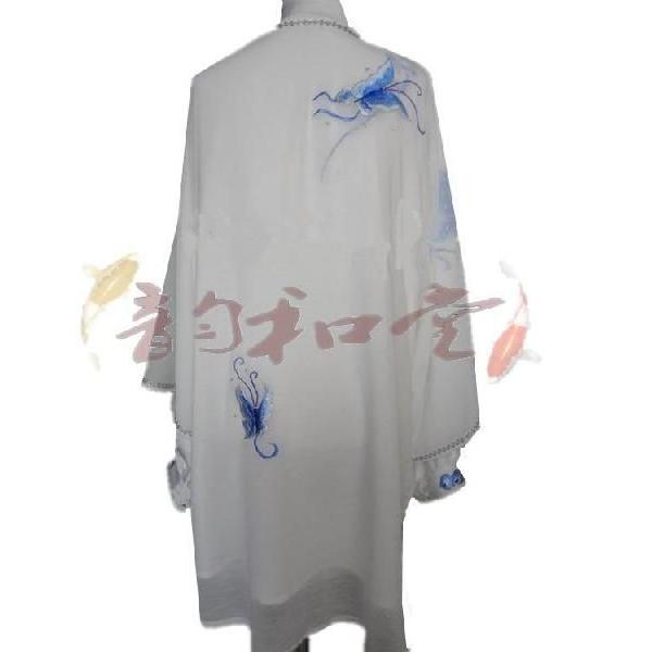 太極拳 / 太極拳服 / 太極拳表演服 / カンフー服 / 武術服 刺繍表演服　三セット刺繍表演服　武術高級白色刺繍龍表演服_1