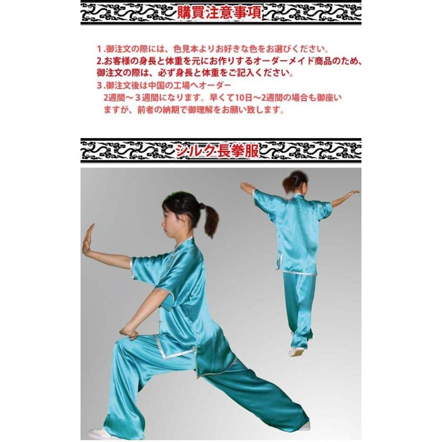 長拳 / 長拳服 / 長拳表演服 / カンフー服 / 演舞服 / 武術 / カンフー / 気功　赤色斜襟高級シルク刺繍武術表演服