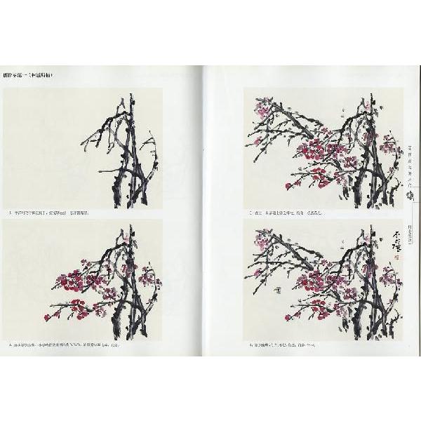 水墨画 / 水墨画集 中国画集 墨彩画 絵手紙 日本画 [中国画写意入門