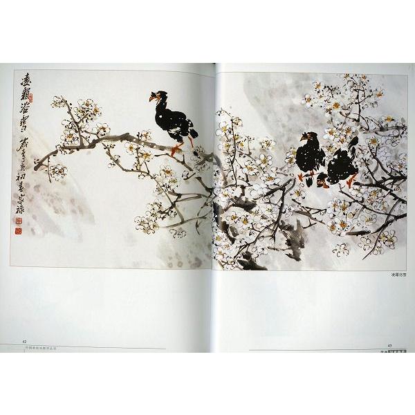 水墨画 / 水墨画集 中国画集 墨彩画 絵手紙 日本画 [美術画集中国画