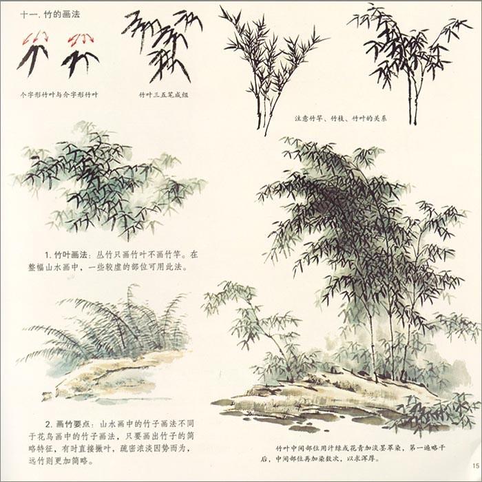 水墨画 / 水墨画集 中国画集 墨彩画 絵手紙 日本画 水墨画・中国画技法