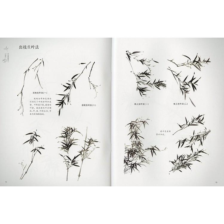 水墨画 / 水墨画集 中国画集 墨彩画 絵手紙 日本画 山水 [国画入門教程