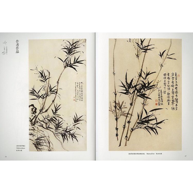 水墨画 / 水墨画集 中国画集 墨彩画 絵手紙 日本画 山水 [国画入門教程