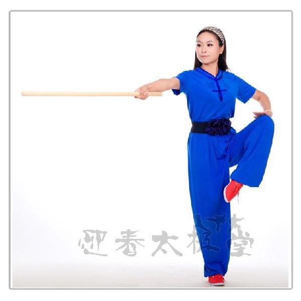 2805円 最新最全の 太極拳 太極拳服 太極拳表演服 カンフー服 演舞服 武術 カンフー 気功 青色木蘭服 武術服 伝統木蘭服