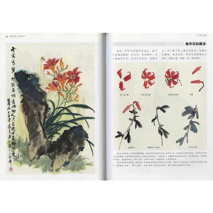 中国の花鳥画 「開到紫藤芳事盡」水墨画 肉筆画真跡保証あります R-10101 kougabunkaten_mxm-0127