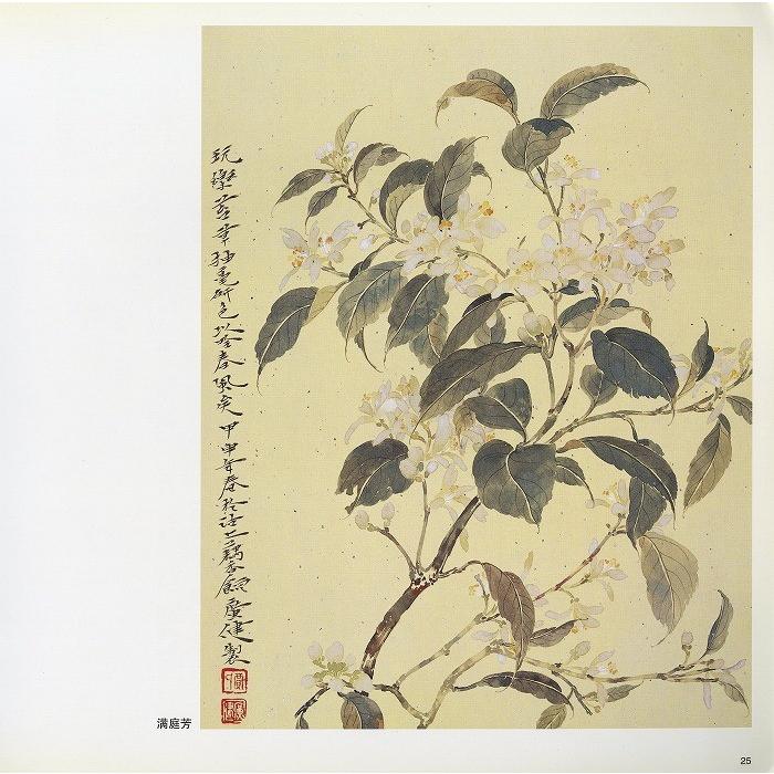 水墨画 / 水墨画集 中国画集 墨彩画 絵手紙 日本画 [没骨蔬果花卉画法