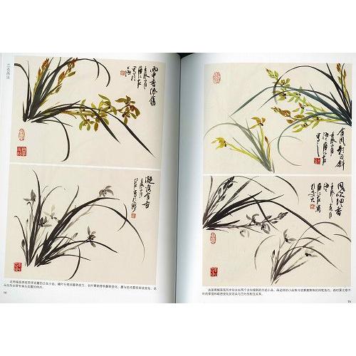 水墨画 / 水墨画集 中国画集 墨彩画 絵手紙 日本画 [中国画入門・竹