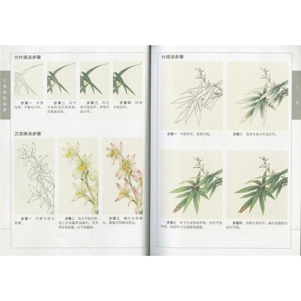 水墨画 / 水墨画集 中国画集 墨彩画 絵手紙 日本画 [蘭竹画集] : 黄河