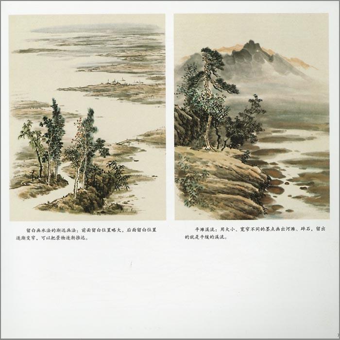 水墨画 / 水墨画集 中国画集 墨彩画 絵手紙 日本画 [中国画技法 云水