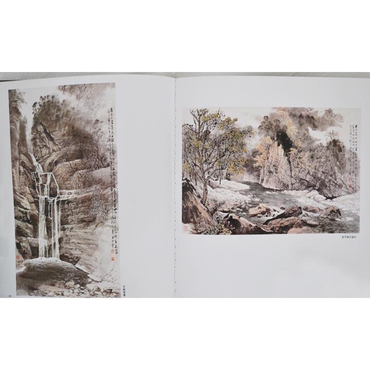 水墨画 / 水墨画集 中国画集 墨彩画 絵手紙 日本画 [中国名家名画山水