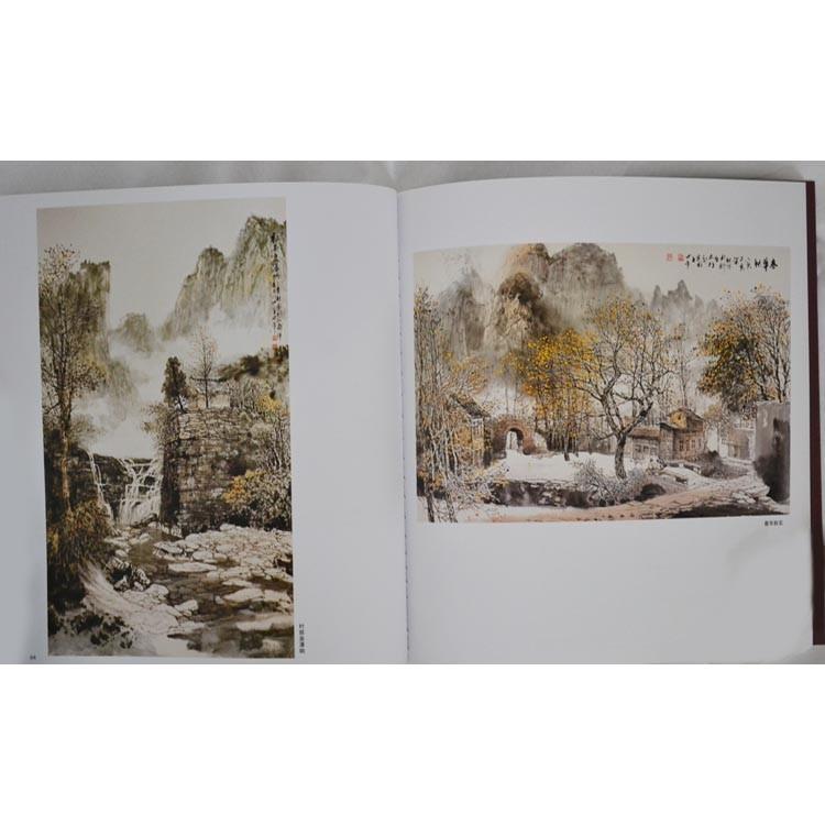水墨画 / 水墨画集 中国画集 墨彩画 絵手紙 日本画 [中国名家名画山水