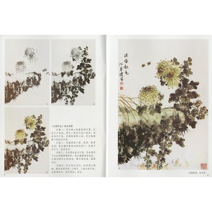 水墨画 / 水墨画集 中国画集 墨彩画 絵手紙 日本画 [学画宝典 中国画