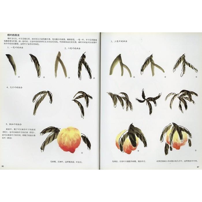 水墨画 / 水墨画集 中国画集 墨彩画 絵手紙 日本画 参考本 [名家国画