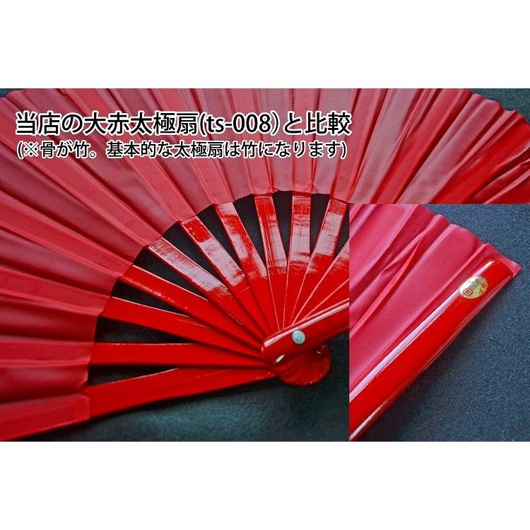 太極拳 / 扇 太極扇 扇子 武術 カンフー 赤色プラスチック太極扇 太極拳 / 扇 太極扇 扇子 武術 カンフー 赤色プラスチック太極扇