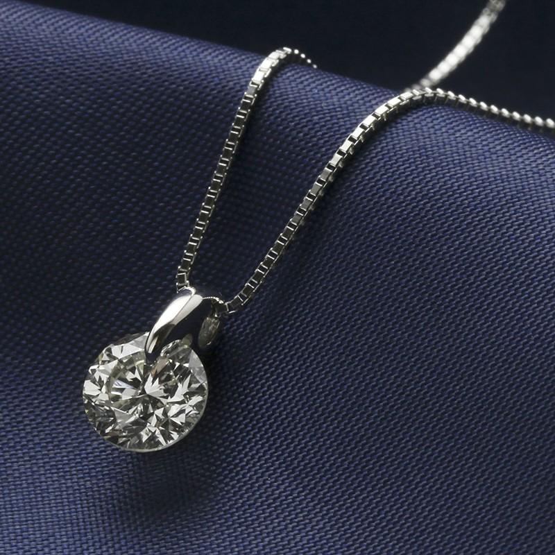 販売されてい プラチナ PT900 PT850 1.0ct 大粒 天然 ダイヤモンド