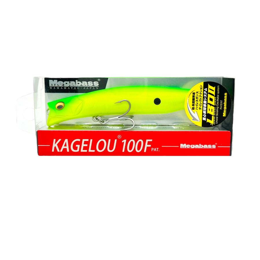 Megabass（メガバス） KAGELOU 100F カゲロウ 100F SP-C LIME GREEN