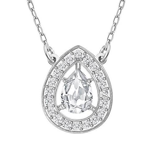 SWAROVSKI スワロフスキー ペンダント ネックレス レディース Attract Light 5181007 CZWH CRY RHS NECKLACE ロジウム シルバー