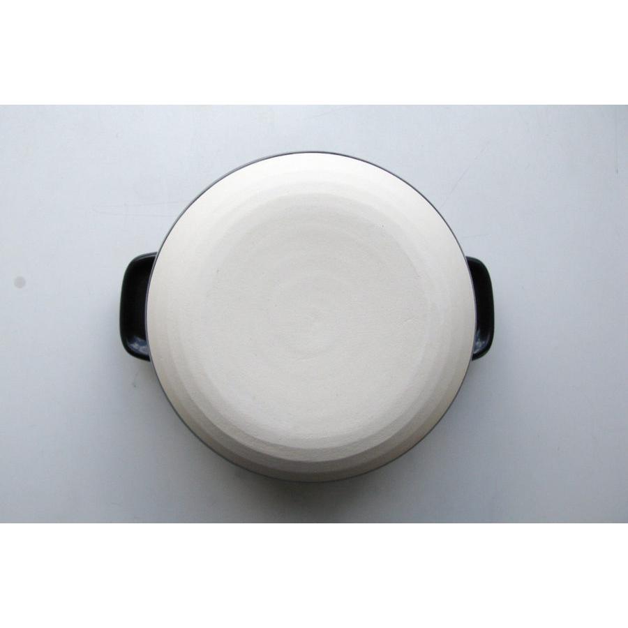 かもしか道具店 ごはん鍋 三合炊き 黒 ご飯炊き鍋 炊飯鍋 土鍋 1412