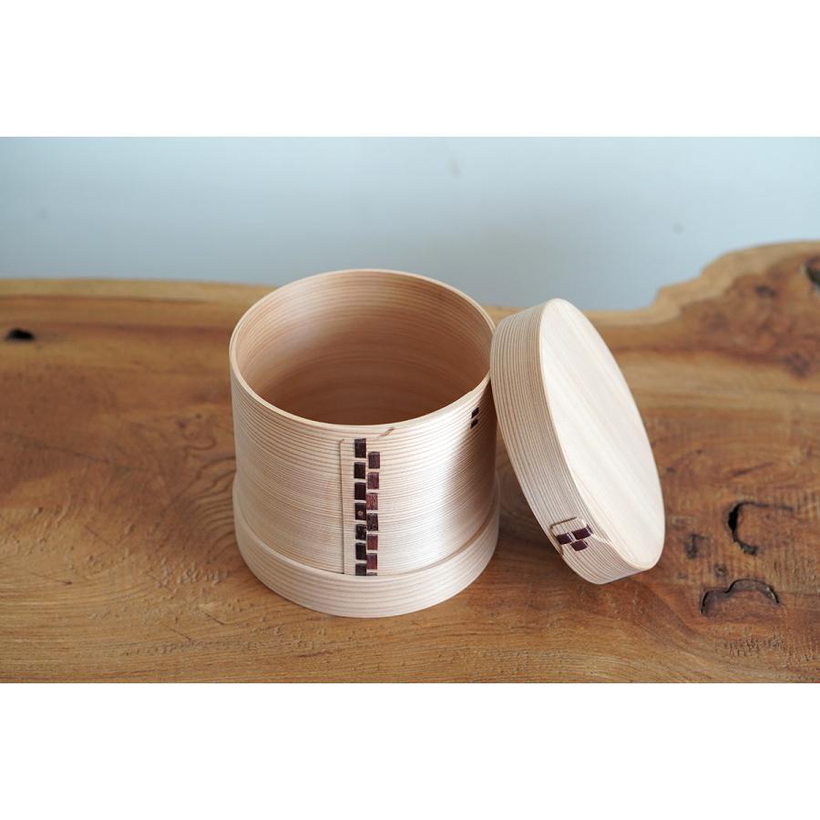 博多曲物 玉樹 飯櫃 3合 おひつ 曲物 曲げわっぱ 柴田玉樹 : 職人と