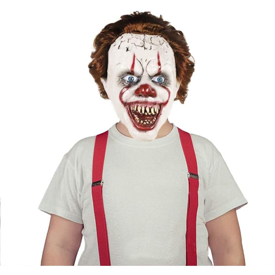 ハロウィン不気味な怖いピエロラテックスマスク ハロウィーン仮装衣装コスプレ小道具大人の仮装パーティー Yh3xclz001 広源ヤフー店 通販 Yahoo ショッピング