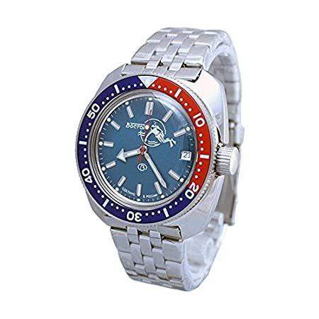 全商品オープニング価格！ 200m Amphibia VOSTOK カスタムベゼル!2416/710059好評販売中 自動機械式腕時計 腕時計