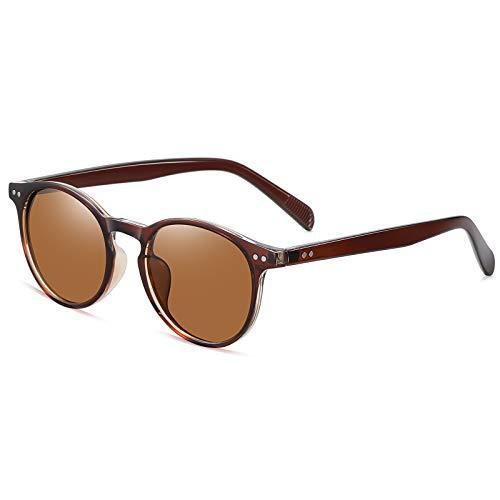 Polarized Sunglasses for Women Men Retro Round Sun Glasses 100% UV Blocking好評販売中｜kougetsudou｜02
