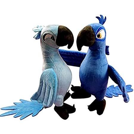 2 Pieces of Rio 2 Movie Cartoon Plush Toy Blue Parrot Bird Plush Doll Toy K好評販売中 キャラクター