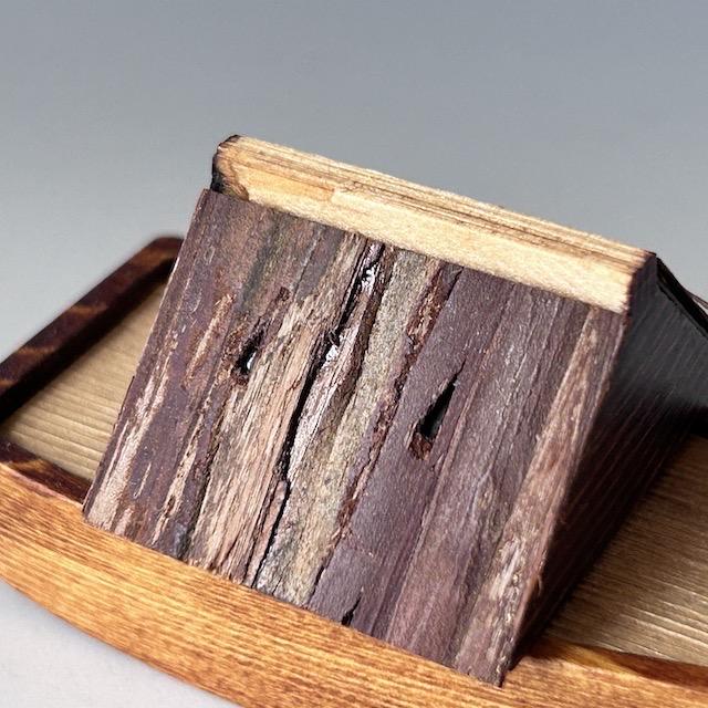 茶道具】相国寺管長 有馬頼底和尚筆懐紙 一行『天翔来福寿』蒔絵軸先